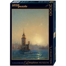 Step Puzzle Вид Леандровой Башни в Константинополе Айвазовского 2000 деталей
