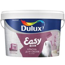 DULUX Easy краска база BW белая  для обоев и стен (10л)   DULUX Easy base BW краска в д для обоев и стен матовая (10л)