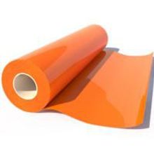 POLI-FLOCK 515 Orange термотрансферная пленка для тканей 570 мкм, 0,5 x 10 метров