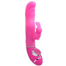 Dream Toys Розовый силиконовый вибратор типа babbit PURRFECT SILICONE 7INCH - 18 см.