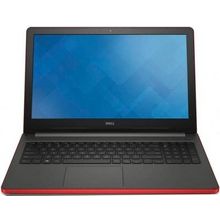 Ноутбук Dell Inspiron 5558 i3-4005U (1.7) 4G 500G 15,6"HD NV GT920M 2G DVD-SM BT Soft touch Palmrest Win8.1 (5558-6582) (Red)