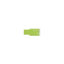 Флеш накопитель 8Gb Sony Micro Vault Style, зеленый