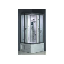 ODA 8810 Душевая кабина 95*95 тонированное стекло (белая) - 8810 Душевая кабина 950*950*2150 тонированное стекло (белая)