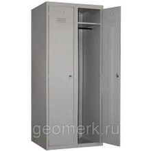 Металлический шкаф для одежды ШРК-800