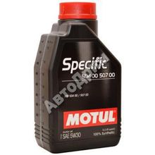 101474  MOTUL Specific VW 50400 50700 5W30 син.мот.масло 1л