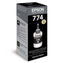 Картридж струйный Epson T7741 C13T77414A черный (140мл) для Epson M100 105 200