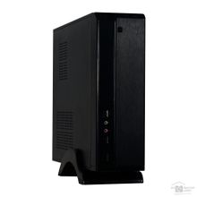 EXEGATE EX268688RUS Корпус MiniITX  MI-207 Black, miniITX mATX, <M300, 80mm>, 2 USB, Audio