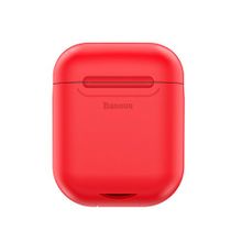 Baseus Чехол для наушников с беспроводной зарядкой Baseus Case Wireless Charger For Airpods red