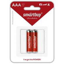 SmartBuy Батарейки Smartbuy LR03 (AAA) 2шт в блистере