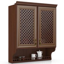 Любимый Дом Кухня Кантри Орех Шкаф-решётка с открытой полкой 80 см. ID - 287587