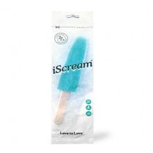 Love to Love Голубой фаллоимитатор iScream Dildo - 22,5 см. (голубой)