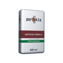 ПЕРФЕКТА   PERFEKTA Фасадная шпаклевка цементная бежевая (20 кг)