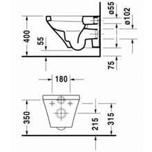 Duravit Унитаз подвесной DuraStyle 2536090000 с микролифтом