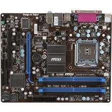 Материнская плата MSI G41M-P33 Combo RTL {LGA775,iG41,2*DDR2+2*DDR3,PCI-E,SATA,GB LAN,mATX}