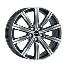 Колесные диски MAK Birmingham 9,5R22 5*120 ET49 d72,6 Gunmetal Mirror Face [F9522IRQM49IRR]