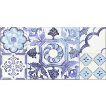 Savoia Azulejo Turchese Decori Mix 22x44 см