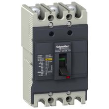 Автоматический выключатель EZC100 18 кА 380В 3П3T 100 A | код. EZC100N3100 | Schneider Electric