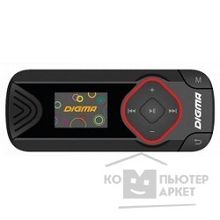 Digma 436167 Плеер Flash  R3 8Gb черный 0.8" FM microSD