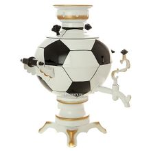 Набор самовар электрический 3 литра "шар" с художественной росписью "Мяч", арт. 151395