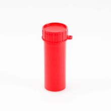 Пенал ТУБУС красный для ключей пластиковый 100 мм, диаметр 40 мм