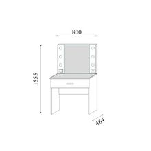 Спальный гарнитур Вега, Шкаф 4х ств, кровать 160*200, стол косметический, тумба прикроватная