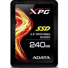 Tвердотельный накопитель A-DATA SSD 240GB SX930 ASX930SS3-240GM-C {SATA3.0, 7mm}