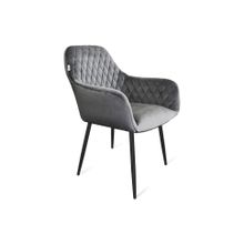 Слайн Стул SHT-ST38 S129 угольно-серый черный муар