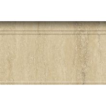 Керамогранит Italon Travertino Romano Alzata глянц. бордюр 15х25