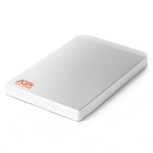 Внешний контейнер для 2.5 HDD S-ATA AgeStar SUB2O1, алюминиевый, серебристый, USB 2.0"