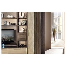 Алмаз. Любимый дом Бруна Тумба под ТВ с надстройкой (Сономе эйч темная Сономе эйч светлая)