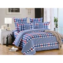 Постельное белье Поплин 1,5 спальный СайлиД А154 2-1