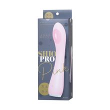 Нежно-розовый вибратор PPP SHIO-PRO - 21 см. (нежно-розовый)