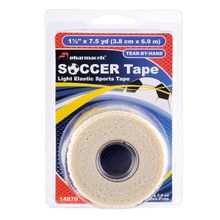 Pharmacels Футбольный легкий эластичный тейп. 3,8см х 6,9м, белый, в розничной упаковке Soccer Tape Pharmacels