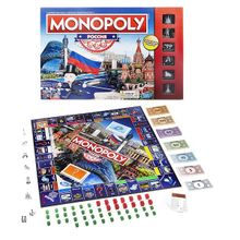 HASBRO GAMES Monopoly B7512 Настольная игра Монополия Россия (новая уникальная версия) B7512