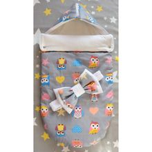 LovelyCare Конверт на выписку Совушка весна осень + бант 100459