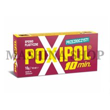 Холодная сварка POXIPOL 10-мин (прозрачная)14мл