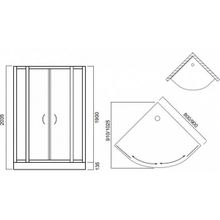 Душевой уголок Am.Pm Sense (W75G-225-090MT)