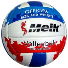 Мяч волейбольный "Meik-2811" PU 2.5, 270 гр, машинная сшивка R18038