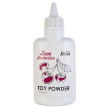 Lola toys Пудра для игрушек Love Protection с ароматом вишни - 30 гр.