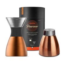 Кофеварка портативная медная Asobu Pour Over 1л