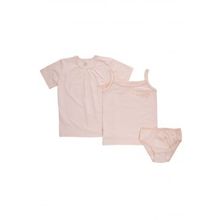 Lucky Child майка,трусы и футболка 86-116 р. розовый