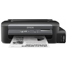 Принтер струйный монохромный Epson M100, A4, 34 стр мин, LAN, USB, Черный C11CC84311
