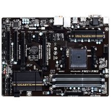 Материнская плата Gigabyte GA-F2A88X-D3H RTL {AMD A88X, FM2+, DDR3, PCI-E, GBL, 8ch Audio, VGA, DVI, HDMI, ATX}