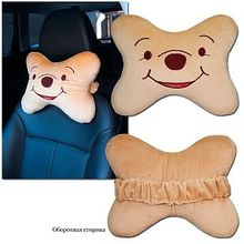 НОВЫЙ ГОД: Подушка-подголовник  с вышивкой "Винни Пух"