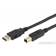 Кабель Vivanco 45211 USB 2.0 (серт.) А -> В 3.0 м