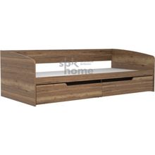 SbkHome Гарда Кровать с ящиками 200*90, дуб галифакс