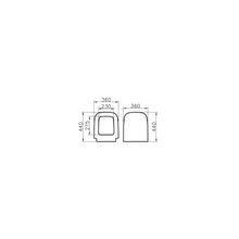 VitrA 77-003-009, S20, дюропласт, микролифт