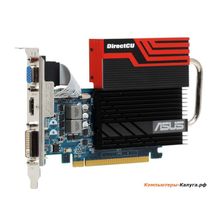 Видеокарта 1Gb &lt;PCI-E&gt; ASUS ENGT430 DIRECT CU SL DI с CUDA &lt;GFGT430, 128 bit, GDDR3, DVI, HDMI, Low Profile, Retail&gt;