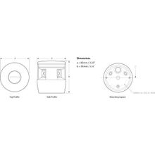 Hella Marine Ходовой огонь красный зелёный белый Hella Marine NaviLED TRIO 2LT 980 650-001 комбинированный 12 В