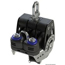 Osculati HTX 50 triple block w becket and cam cleat, 68.610.50